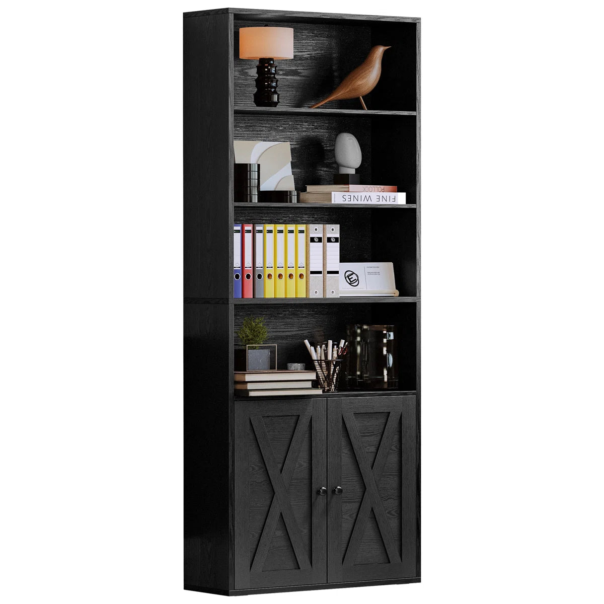 Manito Bookcase with Door